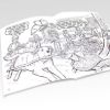 Mark Trail Activity Book inside peek
