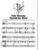 Picture of Help Woodsy Spread the Word Song sheet